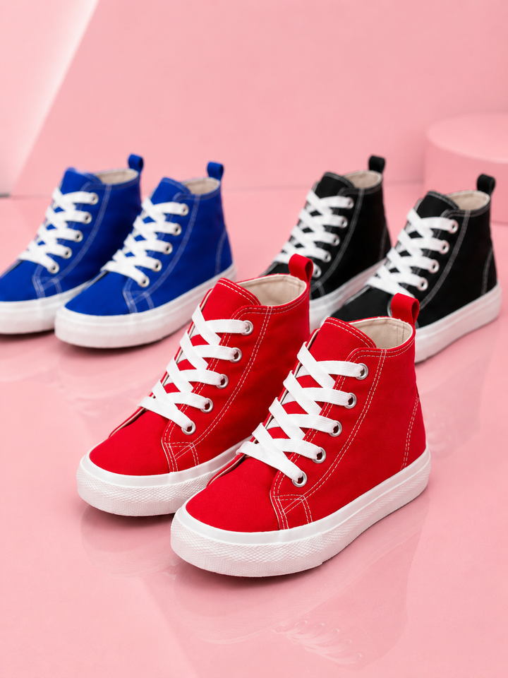 Classic Canvas High-Top Sneakers