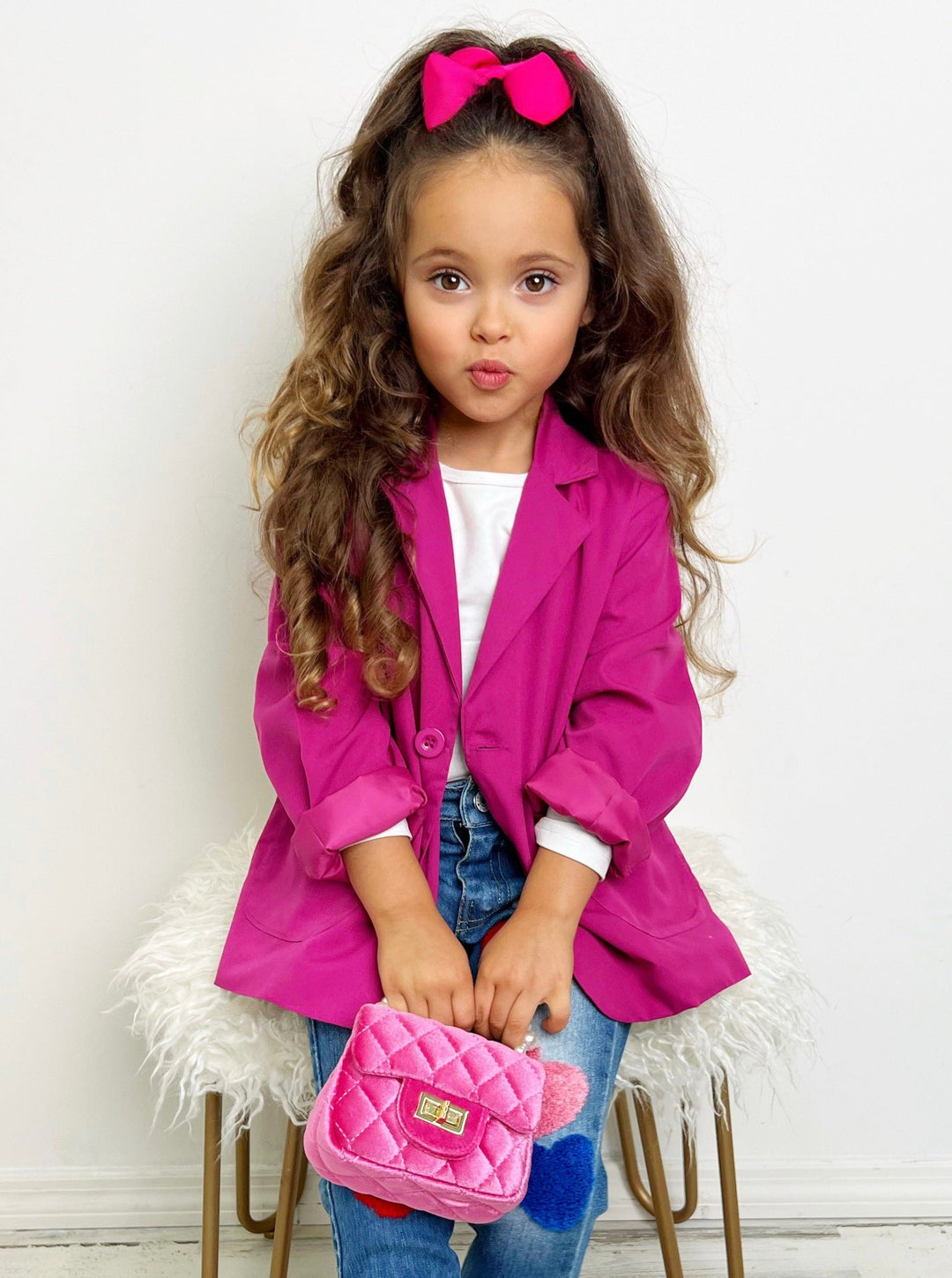 Bossgirl Blazer Jacket Mia Belle Girls