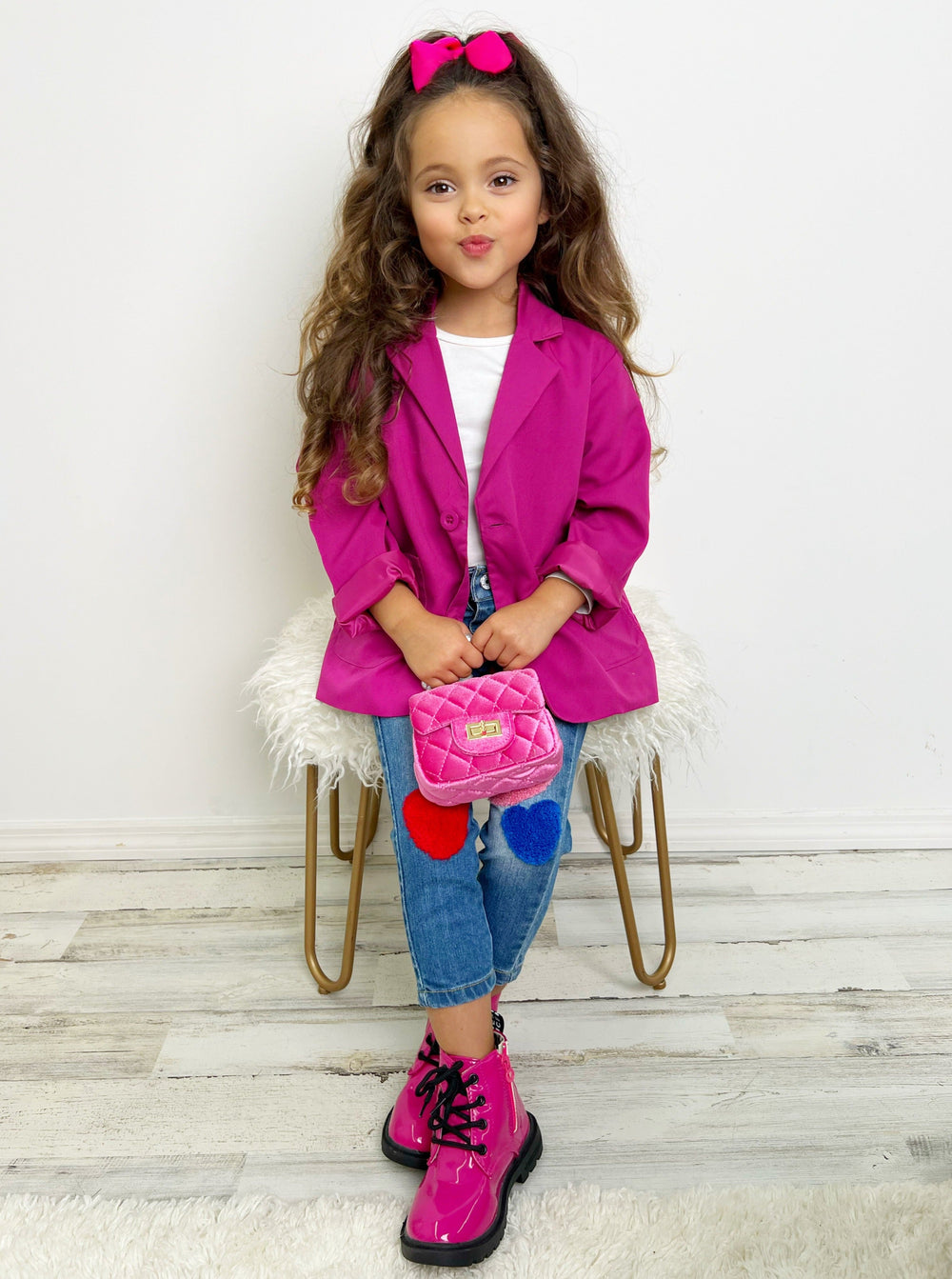 Bossgirl Blazer Jacket Mia Belle Girls