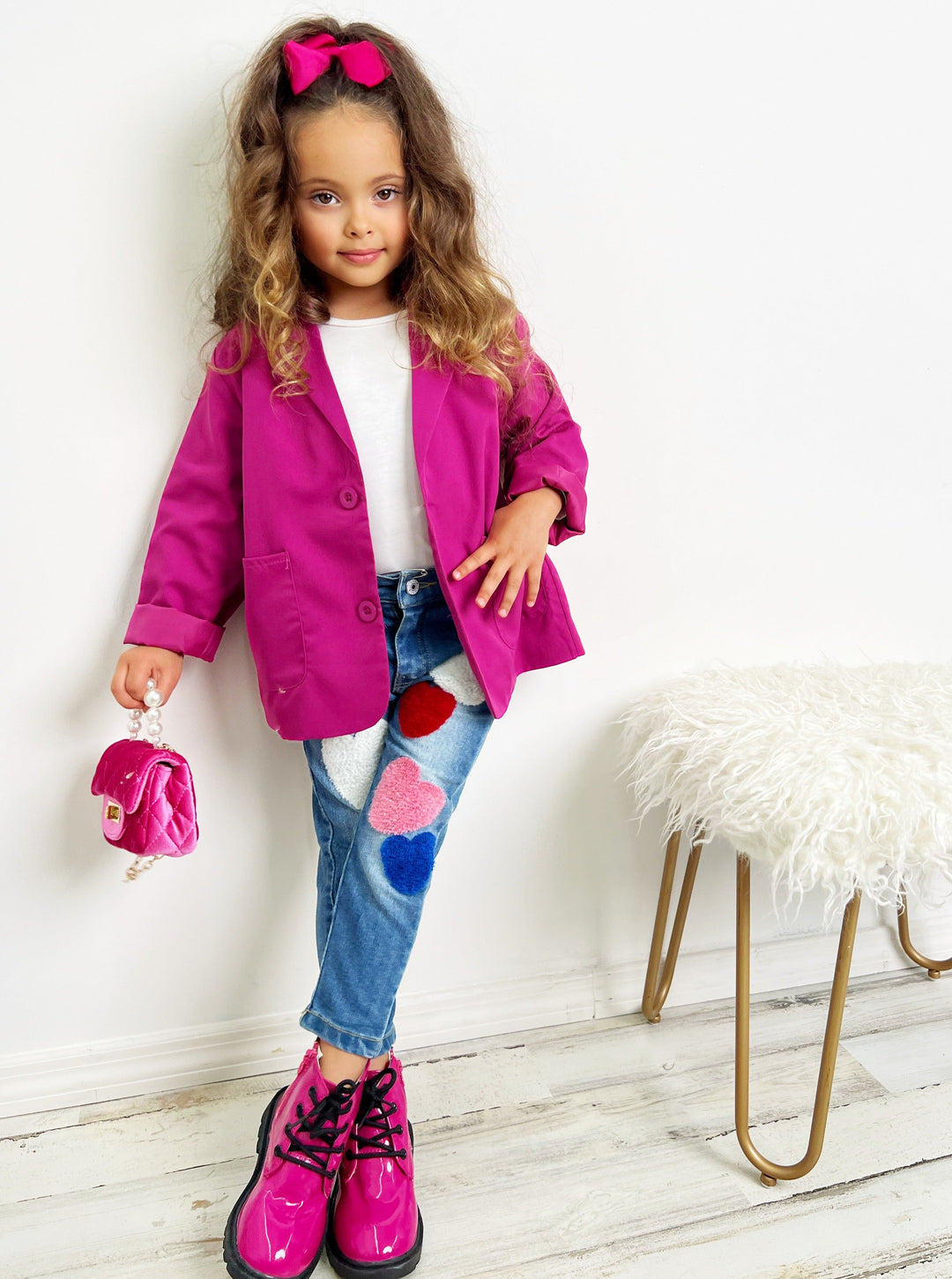 Bossgirl Blazer Jacket Mia Belle Girls