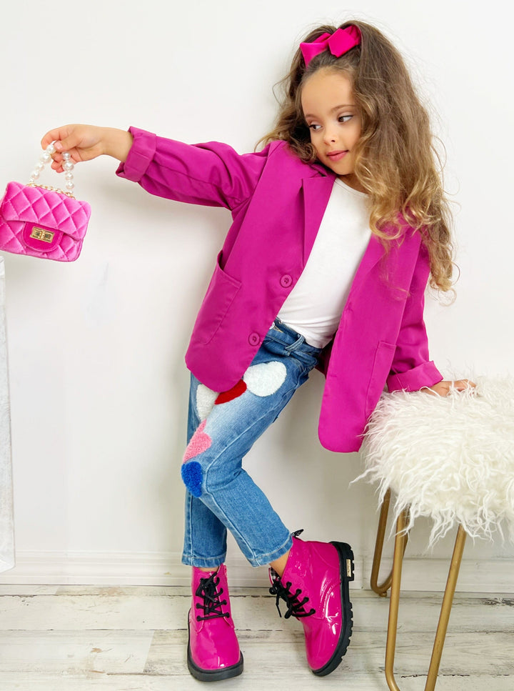 Bossgirl Blazer Jacket Mia Belle Girls