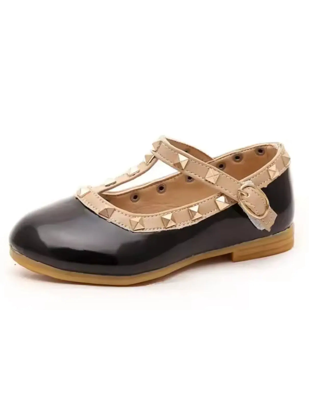 Studded Runway T-Strap Flats By Liv and Mia Mia Belle Girls