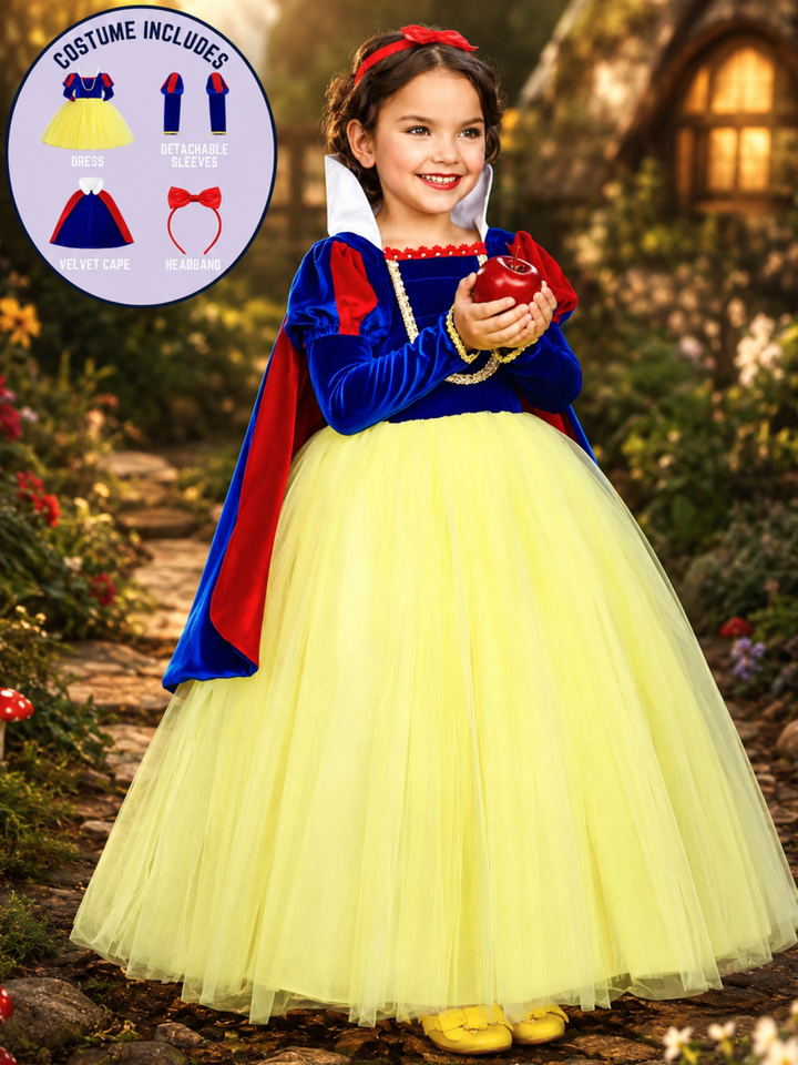 Fairest Princess 4-Piece Costume Set