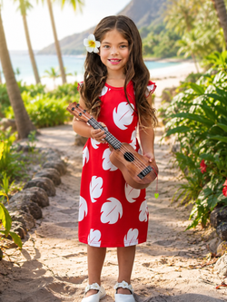 Tropical Island Girl Costume Dress