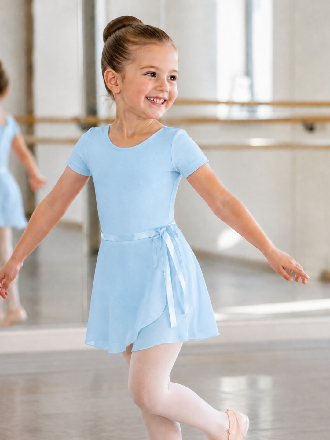 Twirl & Ties Ballet Wrap Skirt Leotard