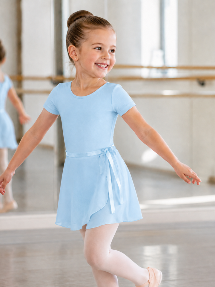 Twirl & Ties Ballet Wrap Skirt Leotard