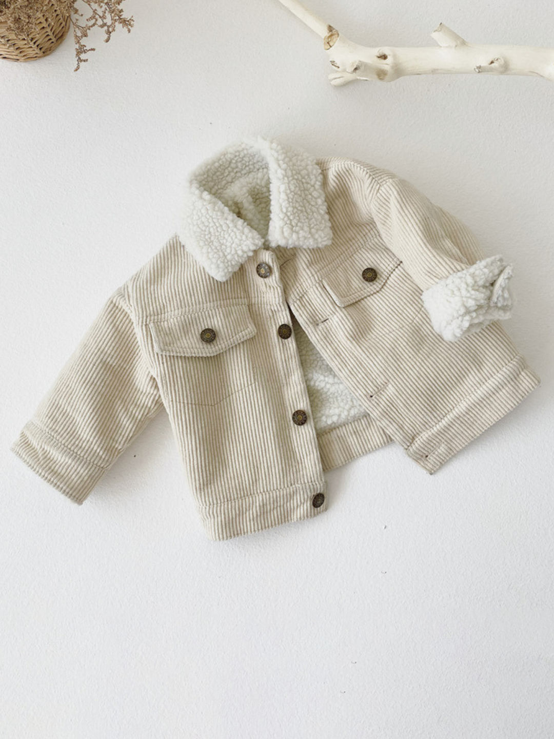 Living Lovely Fleece-Lined Jacket Mia Belle Girls