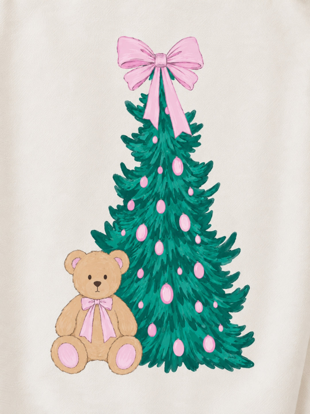 Mommy and Me Cozy Christmas Tree Sweater