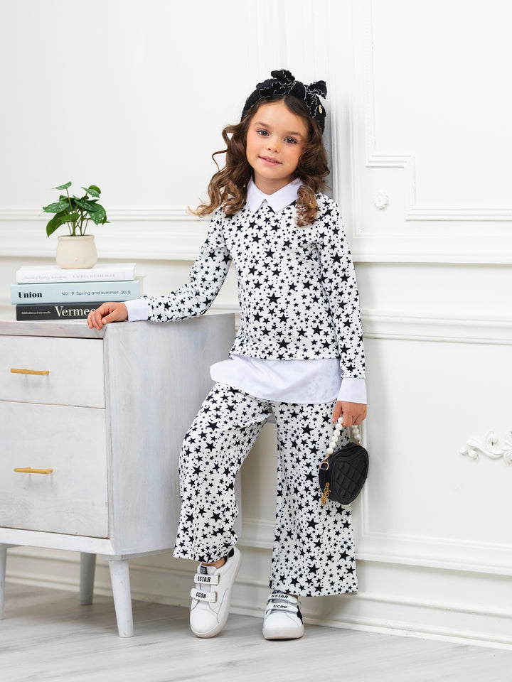 Mommy & Me Stellar Star Dressy Pant Set by Kids Couture Mia Belle Girls