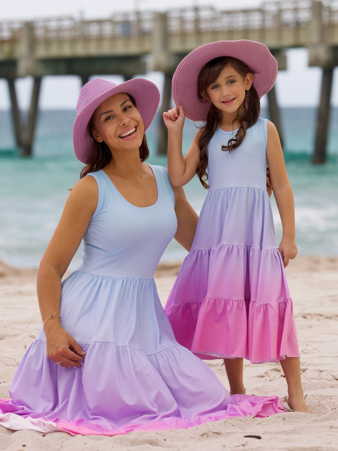 pastel ombre maxi dress ASOS DESIGN pleated maxi dress in pastel ombre