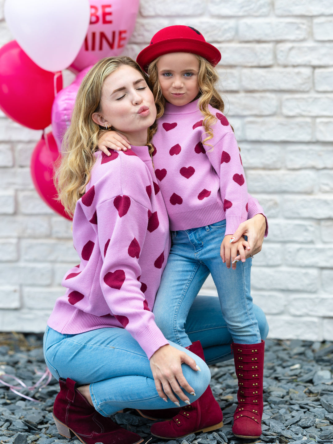 Mommy and Me All Of My Love Sweater Mia Belle Girls