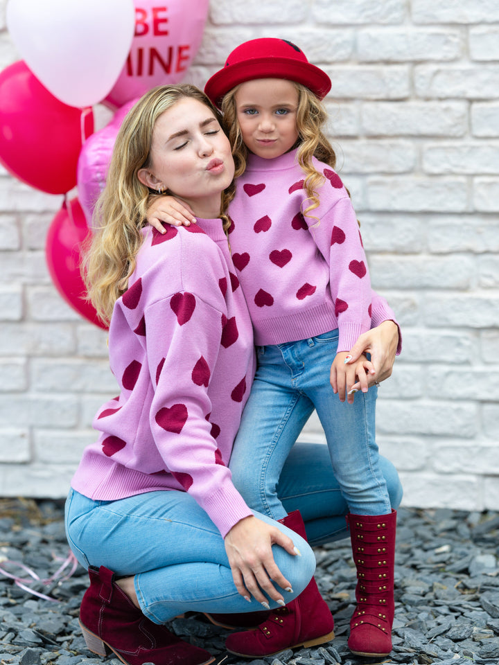 Mommy and Me All Of My Love Sweater Mia Belle Girls