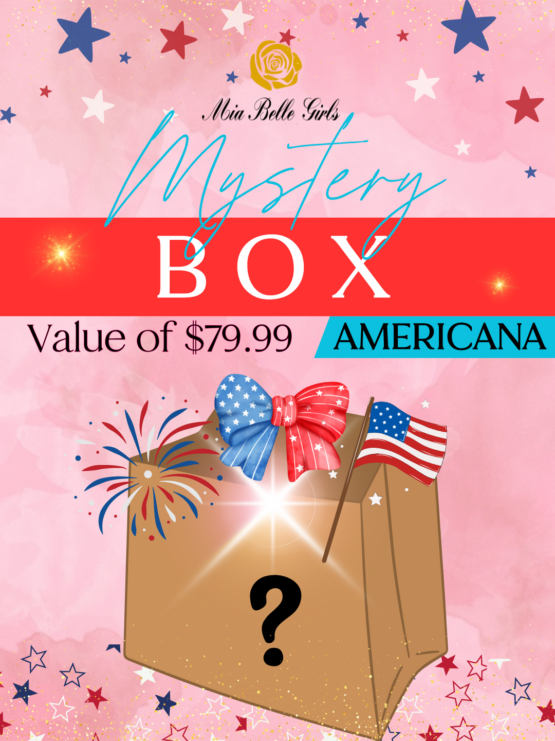 Americana Mystery Box - 2 Items Mia Belle Girls