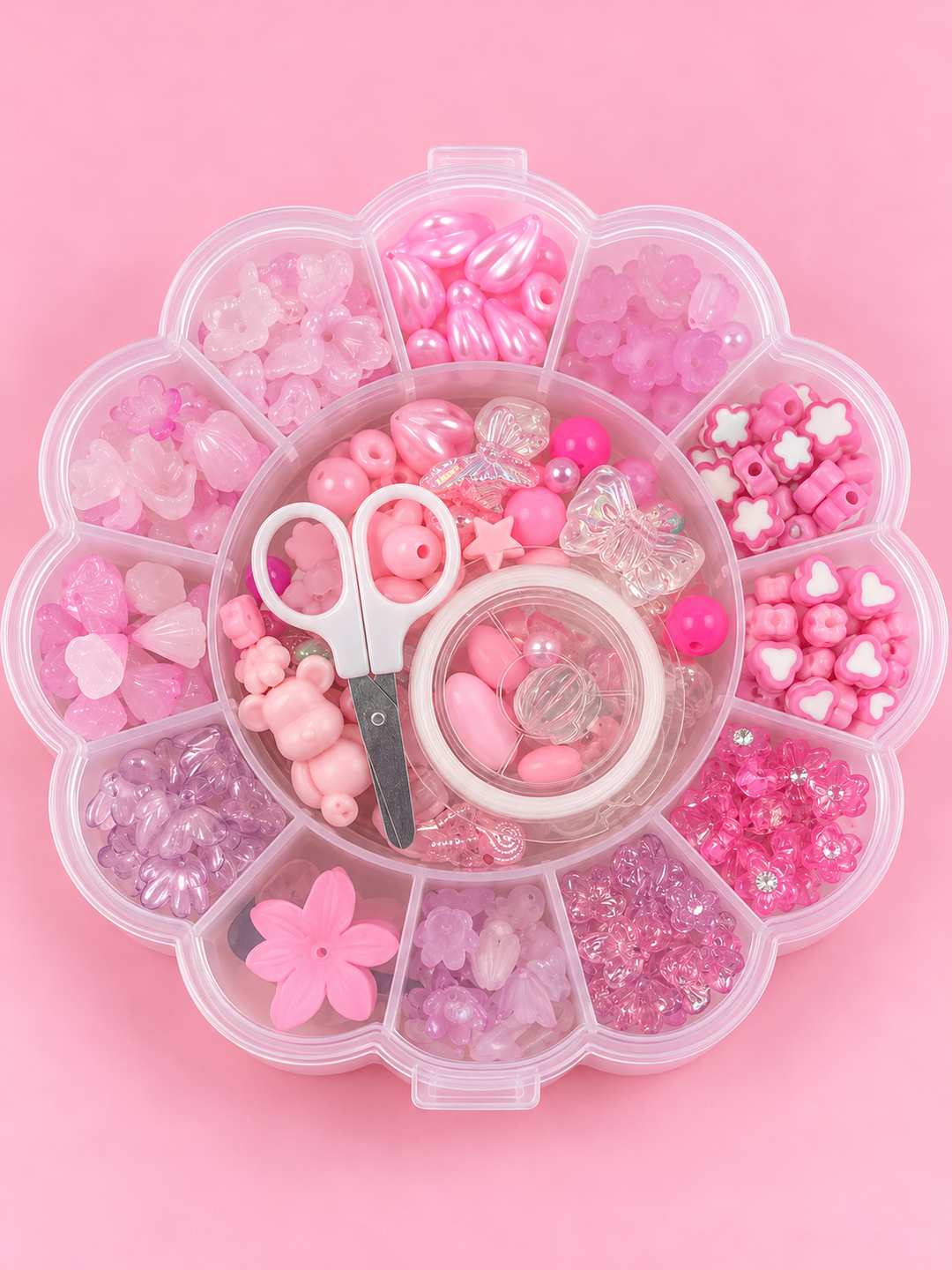 Bestie Beads! DIY Pink Friendship Bracelet Making Kit