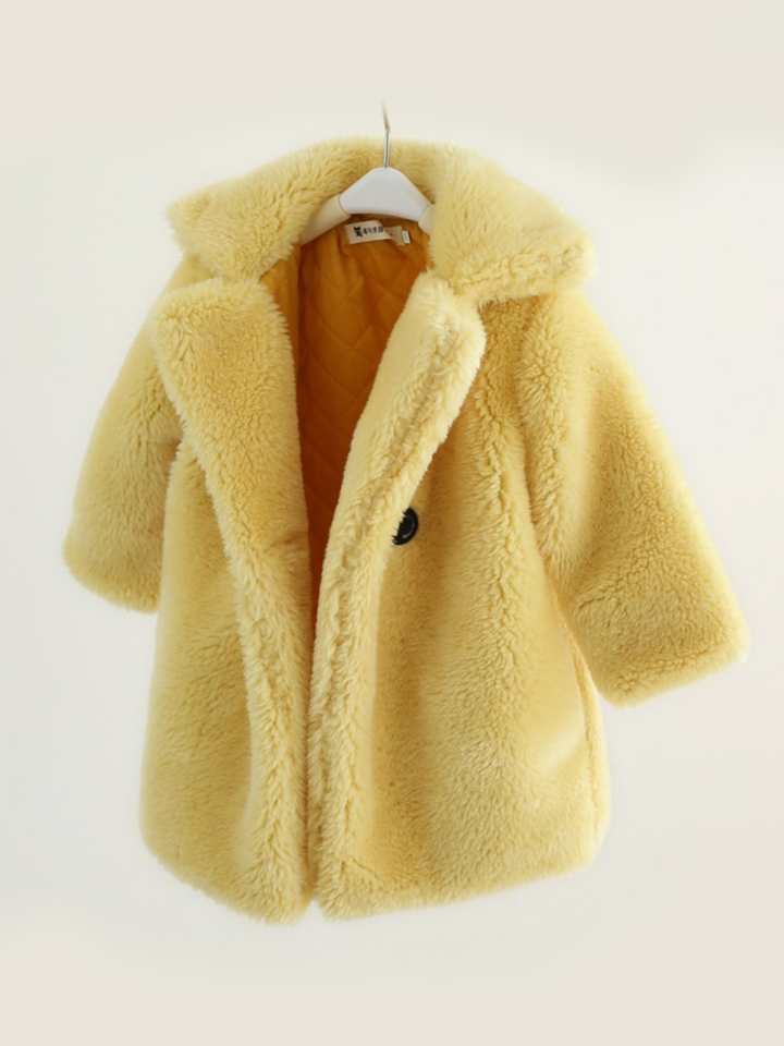 Pretty and Plush Teddy Coat Mia Belle Girls