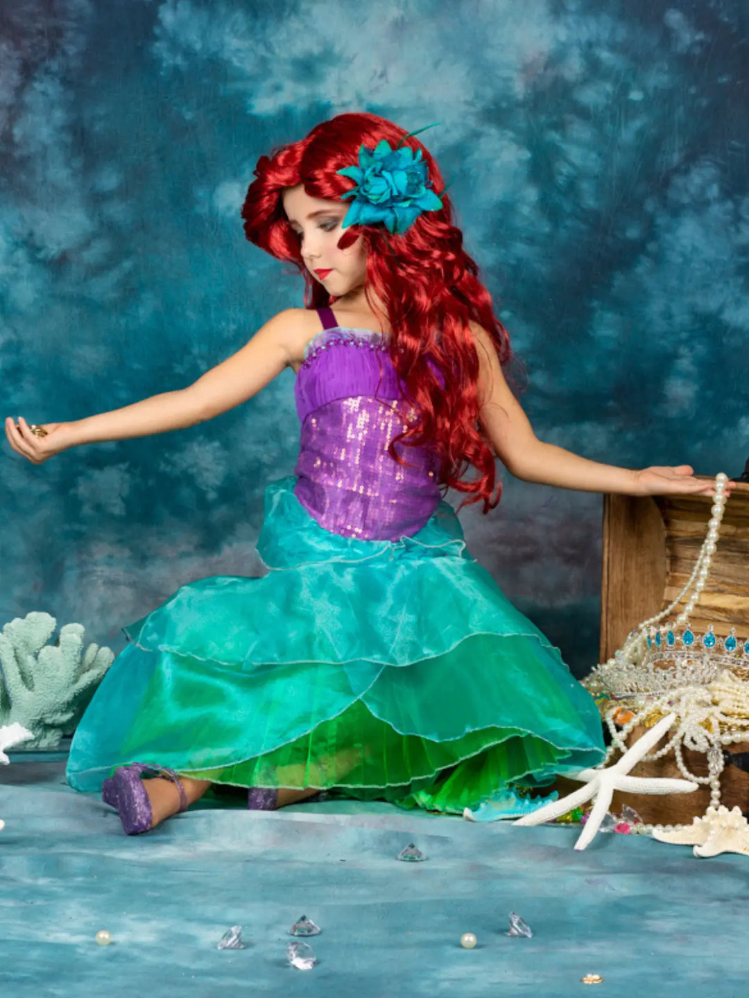 Halloween Costumes | Mermaid Princess Costume Dress