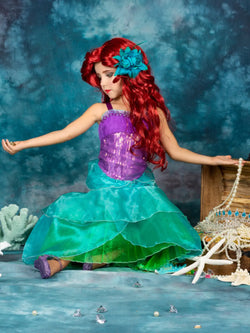 Enchanted Mermaid Princess Costume Dress