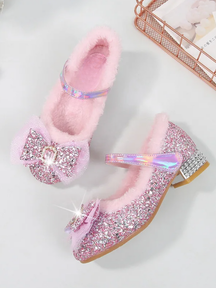 Mia Belle Girls Plush-Lined Mary Jane Heels | Shoes By Liv & Mia