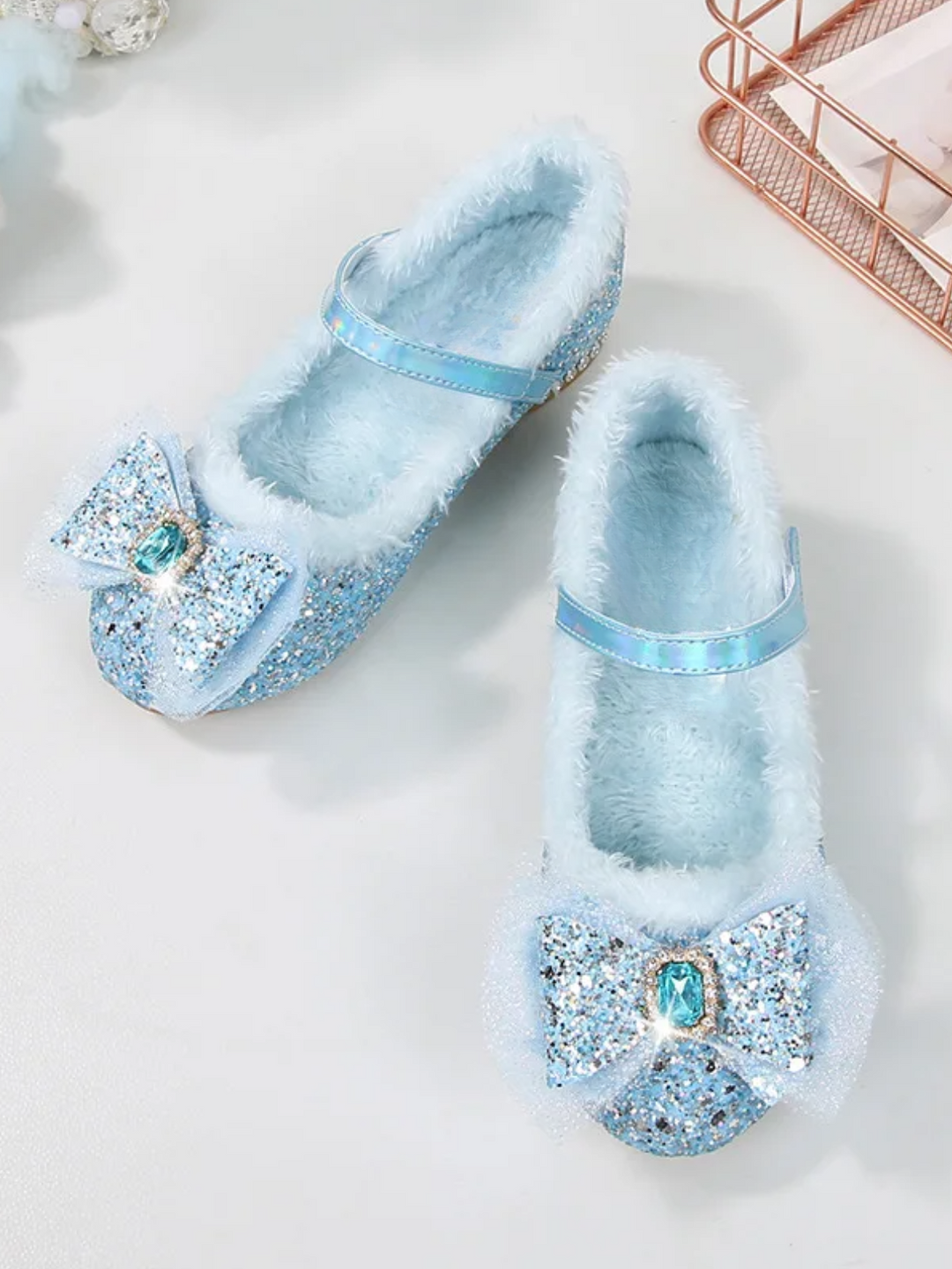 Mia Belle Girls Plush-Lined Mary Jane Heels | Shoes By Liv & Mia