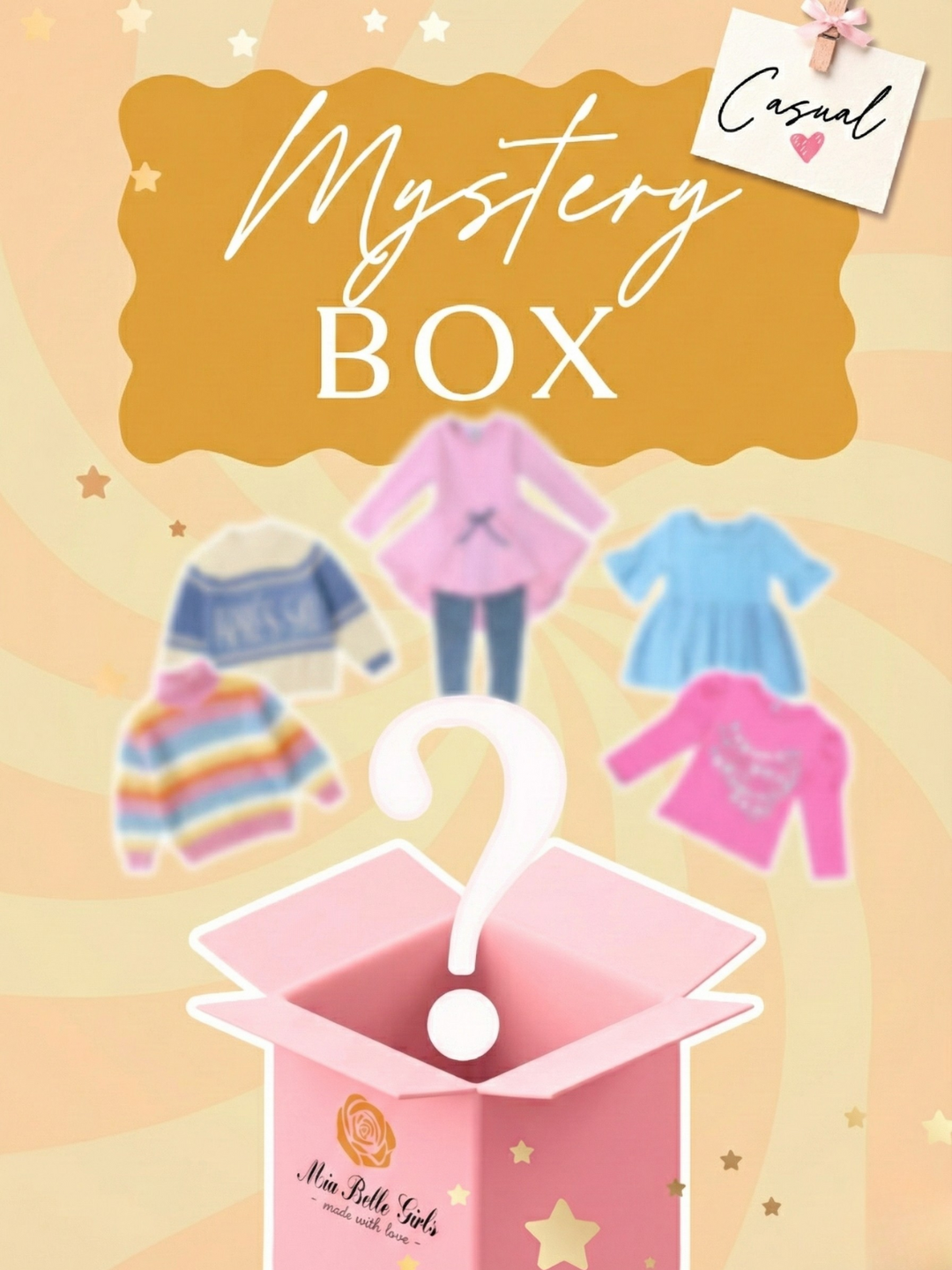 Mystery Box - 3 Casual Items Mia Belle Girls