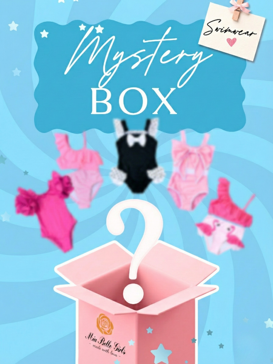 Mystery Box - 3 Swim Styles Mia Belle Girls