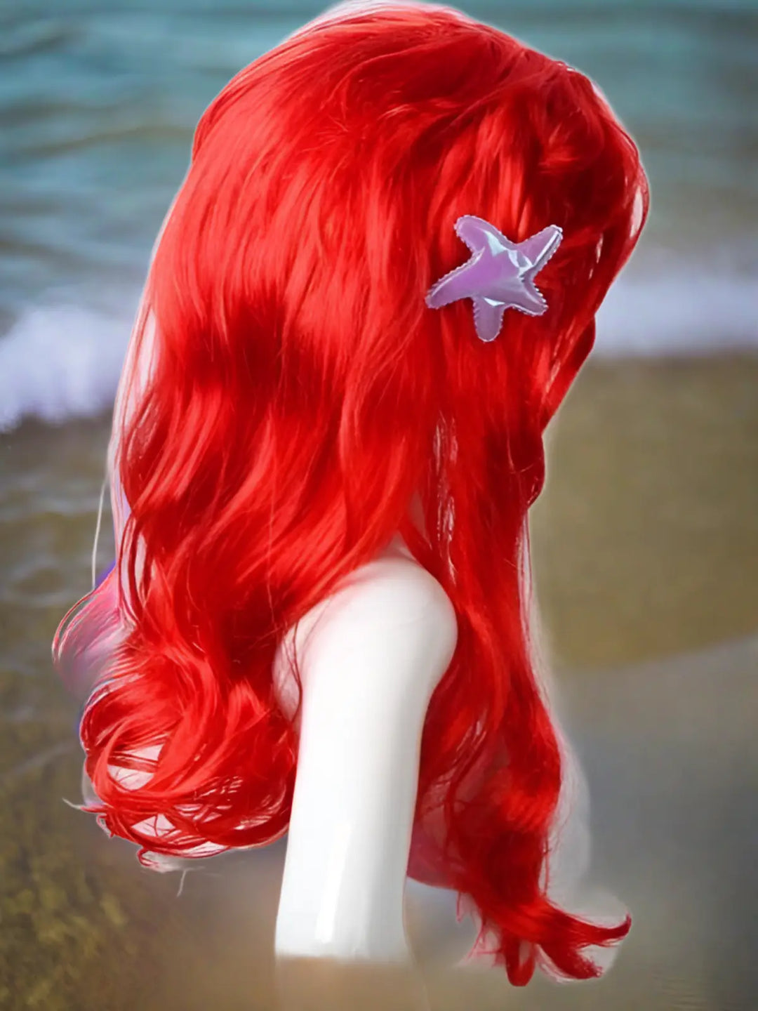 Girls Red Mermaid Cosplay Wig Mia Belle Girls