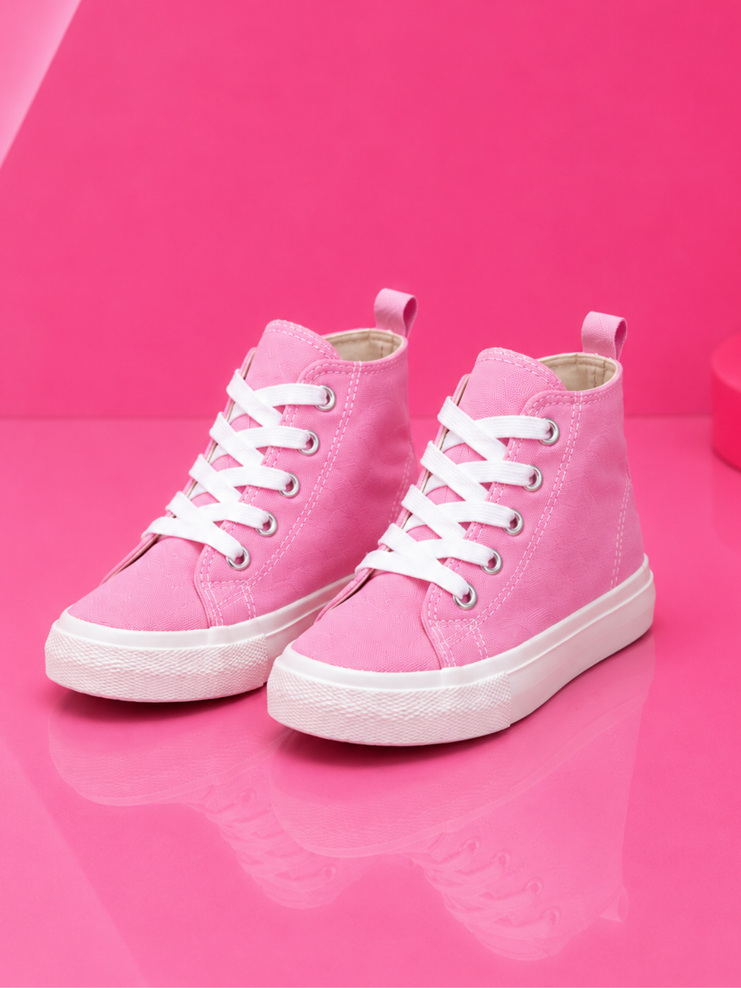 Play All Day Canvas High Top Sneakers