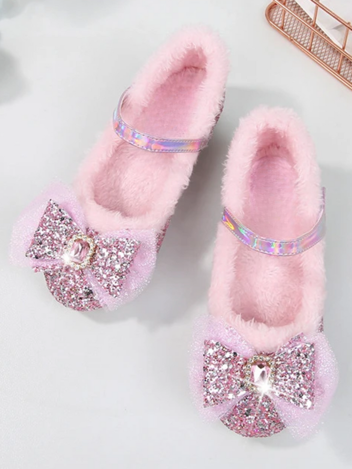 Mia Belle Girls Plush-Lined Mary Jane Heels | Shoes By Liv & Mia