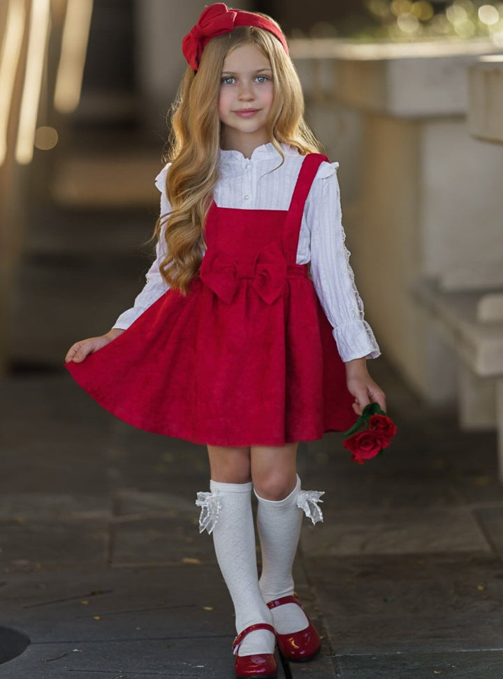 Girls The Bigger The Bow The Better Dress