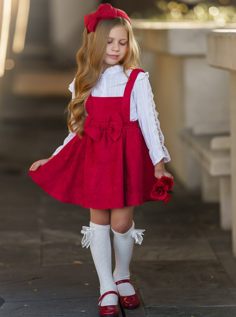 Girls The Bigger The Bow The Better Dress