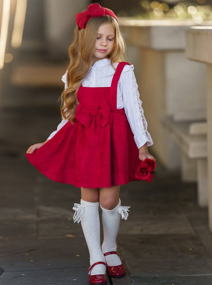Girls The Bigger The Bow The Better Dress