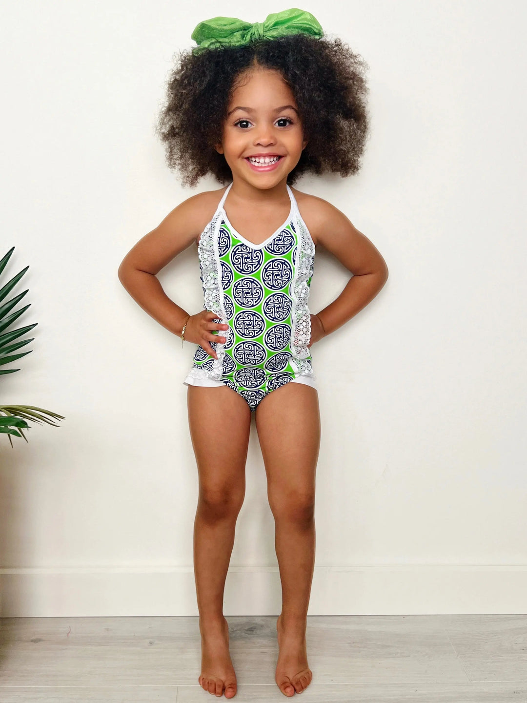 Seaside Sweetheart One Piece Swimsuit Mia Belle Girls