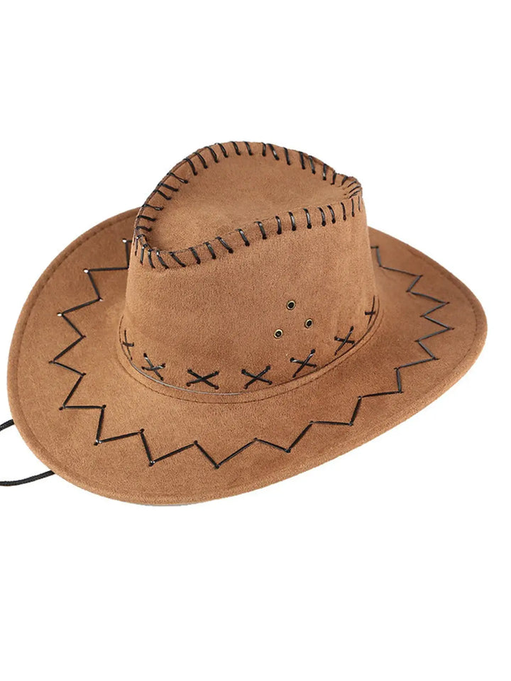 Western Wide Brim Cowboy Hat Mia Belle Girls