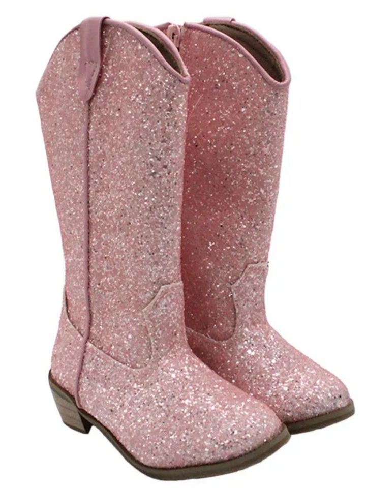 Sparkle and Shine Pink Cowboy Boots by Liv and Mia Mia Belle Girls