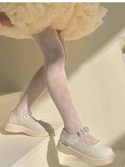 Dreamy Lace Princess Tights