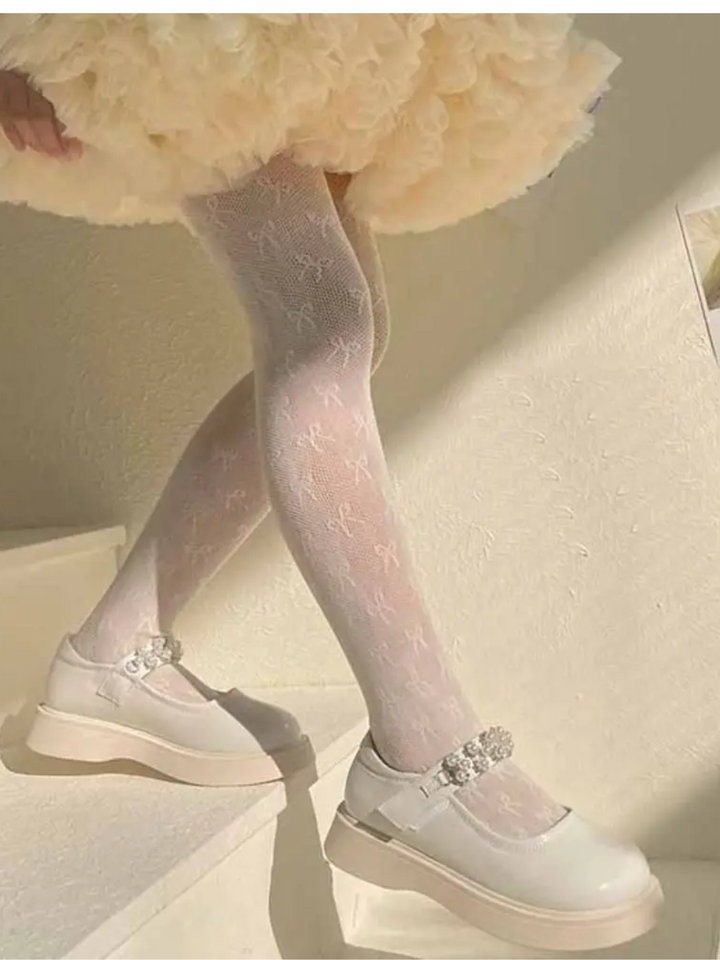 Dreamy Lace Princess Tights Mia Belle Girls