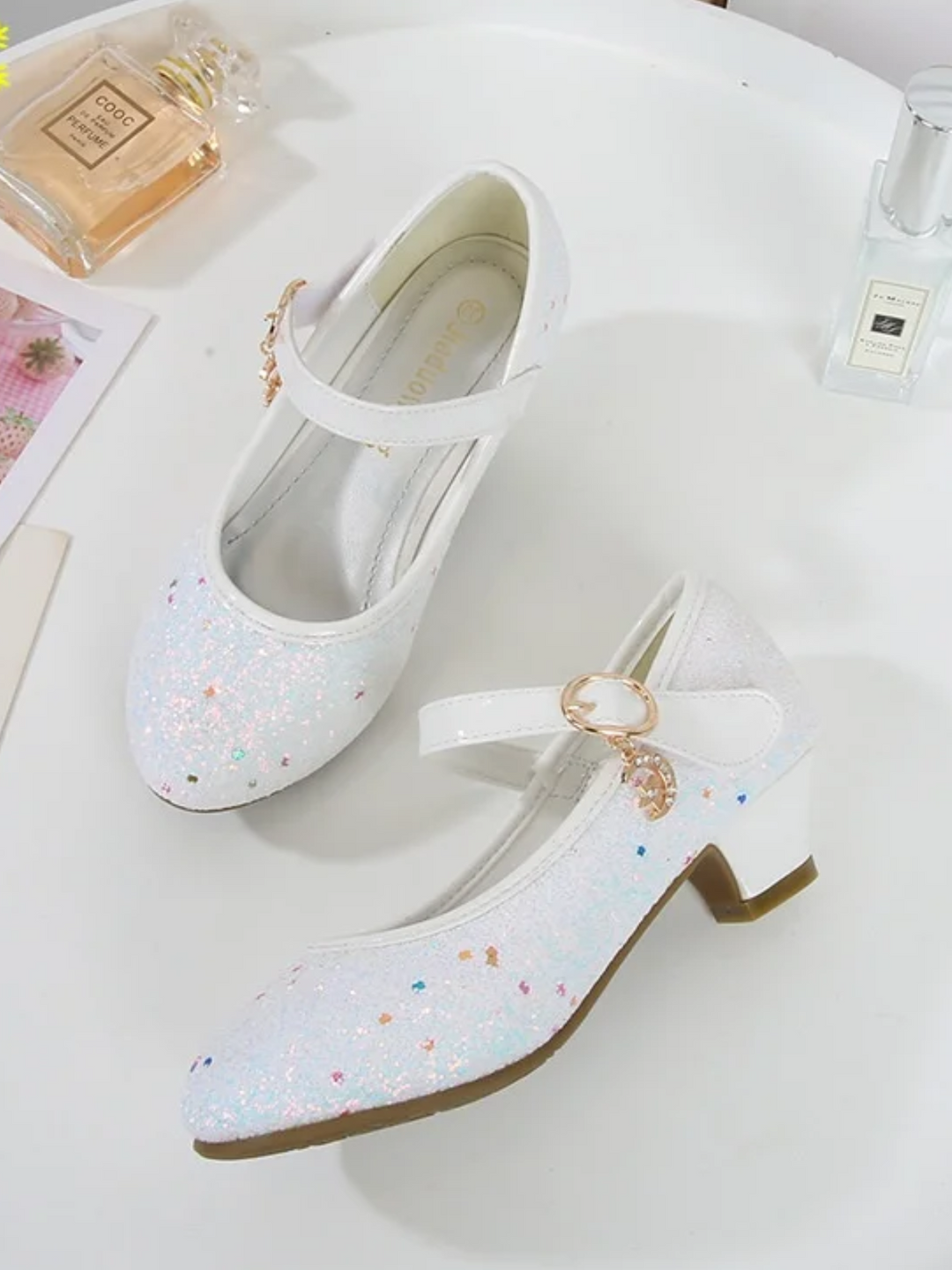 Twinkle Charm Glitter Princess Flats