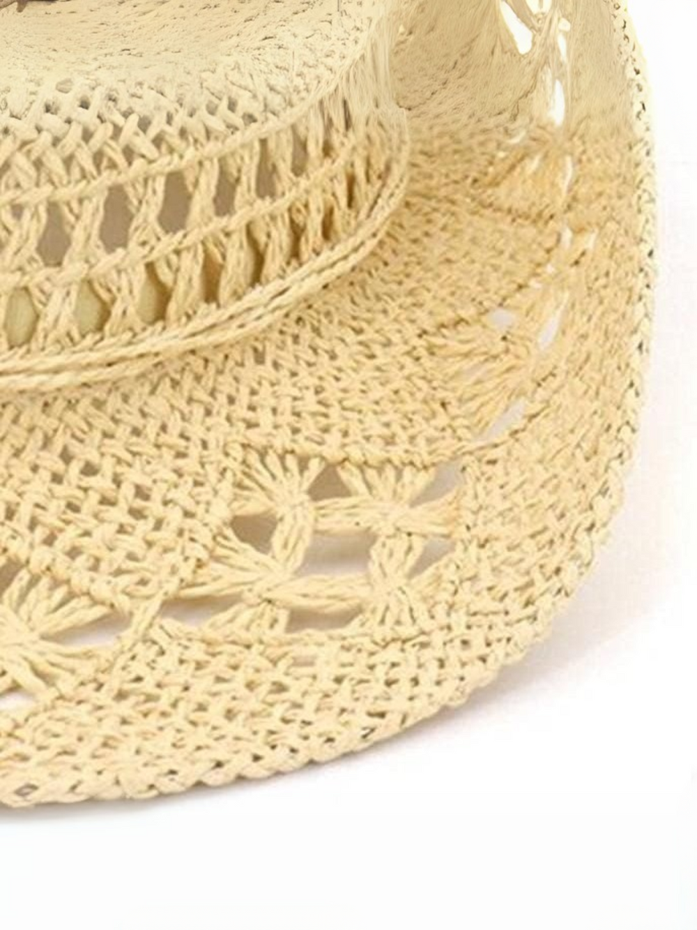 Simple Chic Beige Straw Cowboy Hat Mia Belle Girls