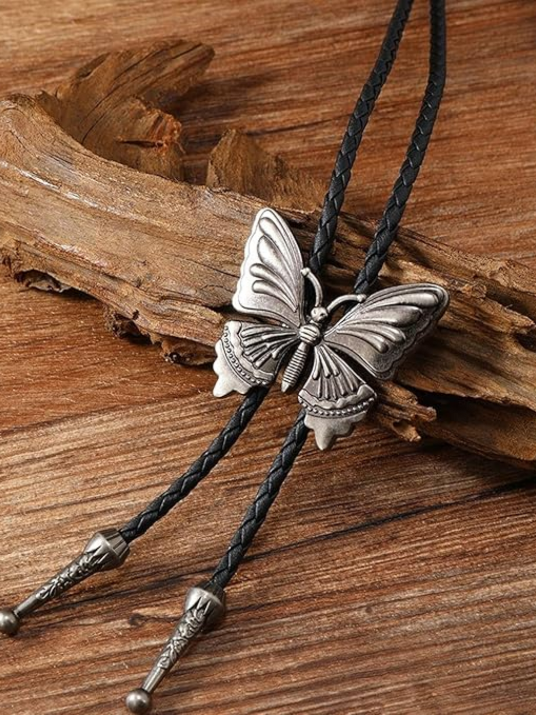 Cowgirl Fun Butterfly Bolo Necklace Mia Belle Girls