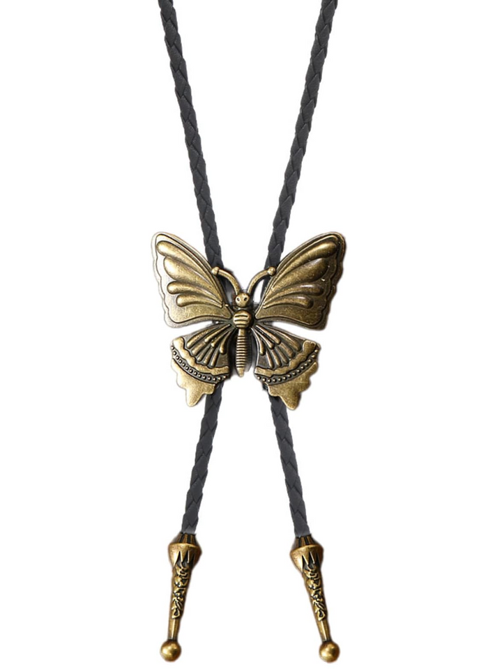 Cowgirl Fun Butterfly Bolo Necklace Mia Belle Girls