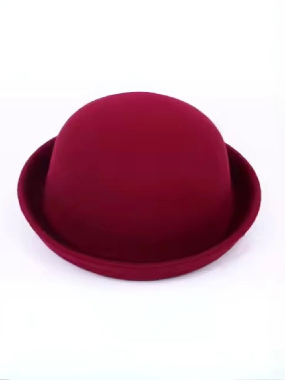 Girls Burgundy Bowler Hat Mia Belle Girls