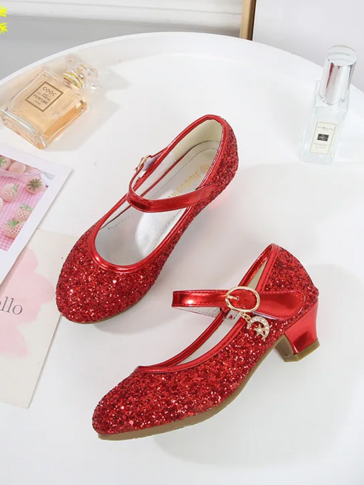 Twinkle Charm Glitter Princess Flats