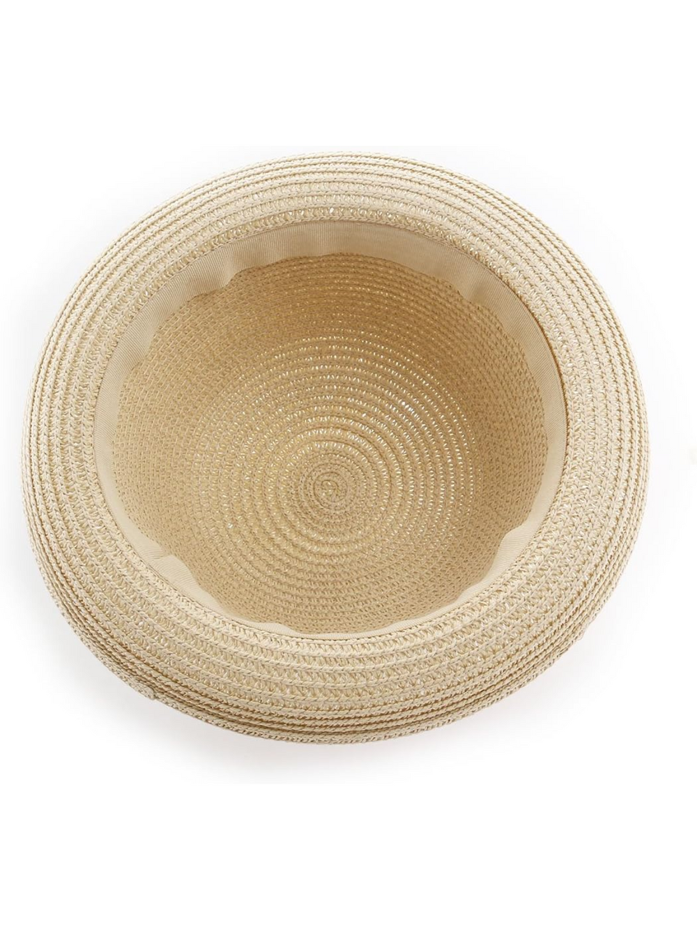 Runway-Ready Beige Bowler Hat Mia Belle Girls