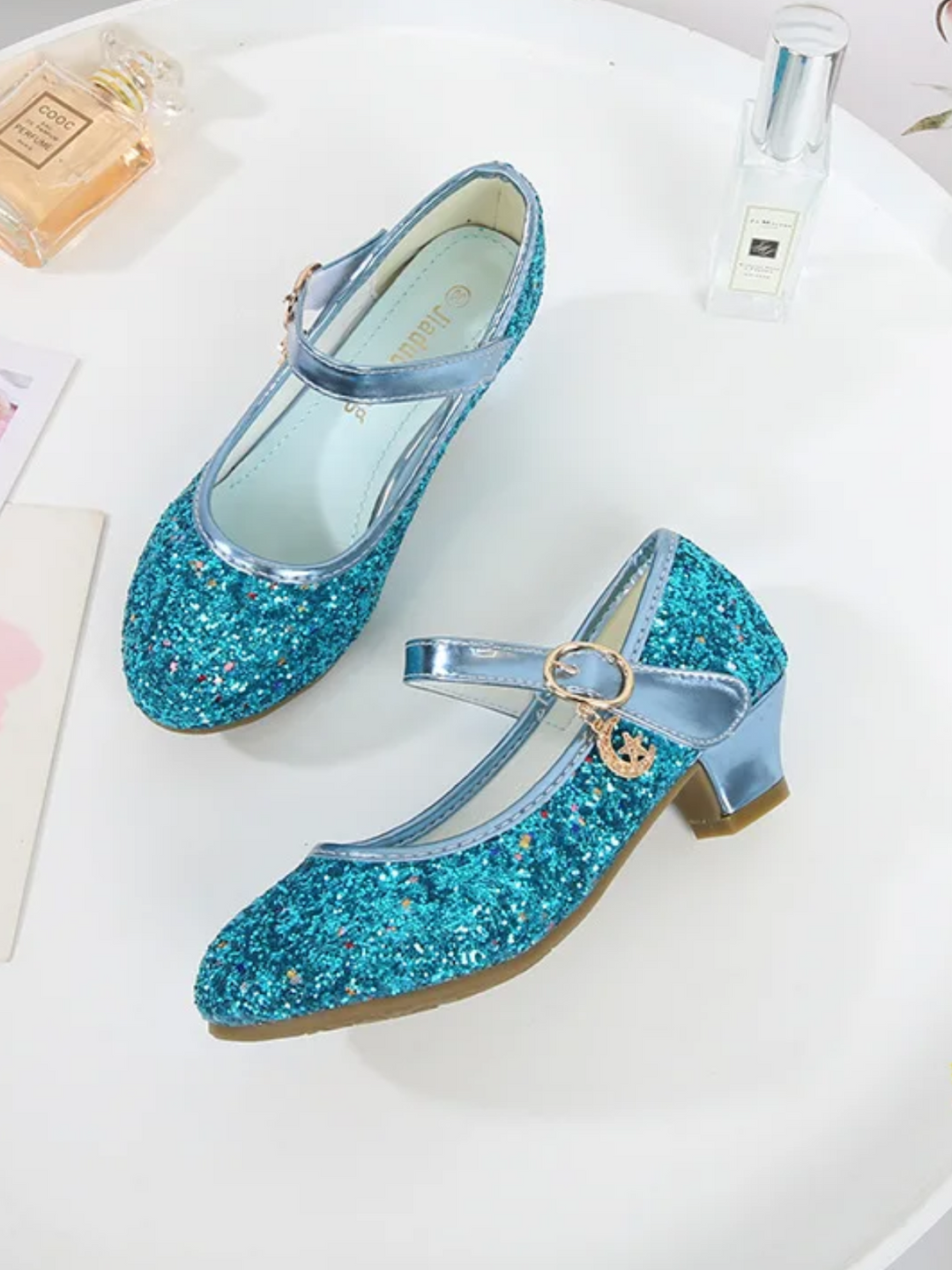 Twinkle Charm Glitter Princess Flats