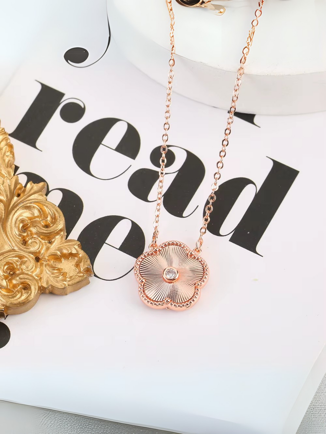 Precious Petals Rose Gold Jewelry Set Mia Belle Girls