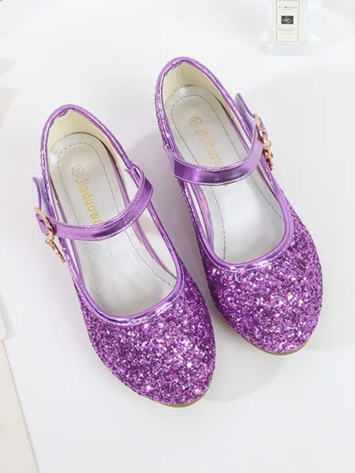 Twinkle Charm Glitter Princess Flats