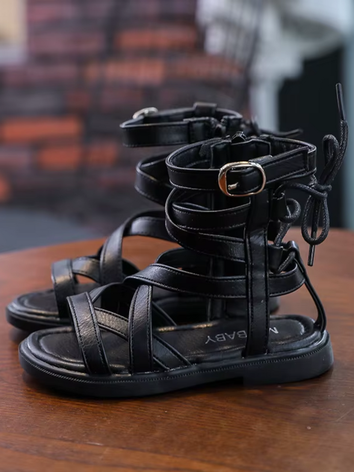 Fashion Moment Gladiator Sandals By Liv and Mia Mia Belle Girls