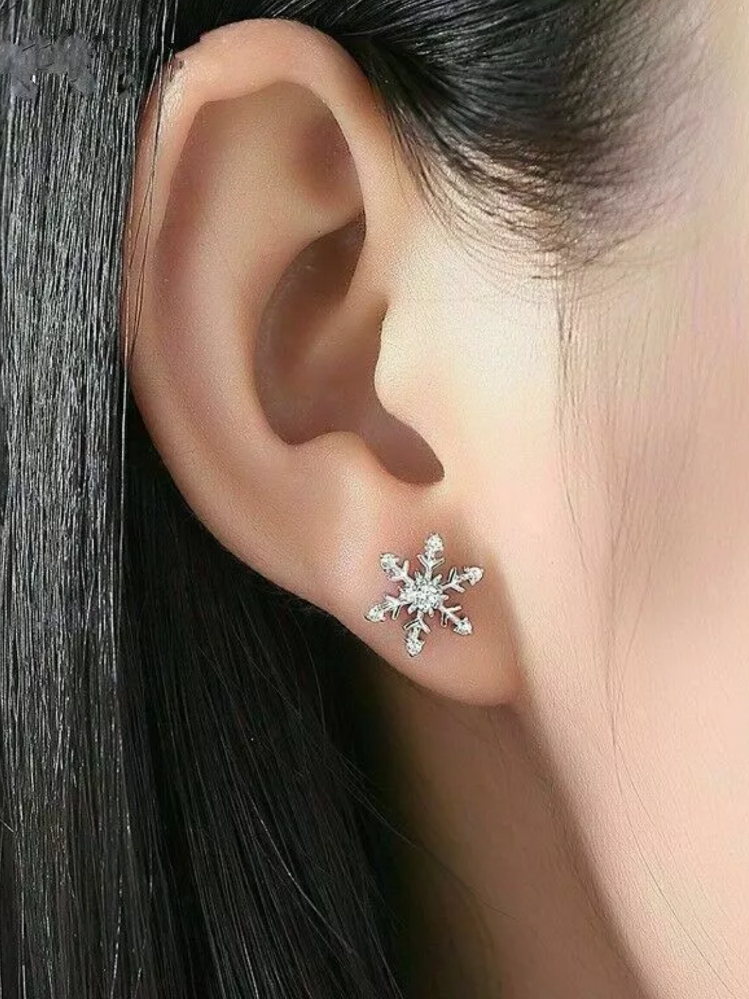 Sweet Snowflake Earrings Mia Belle Girls