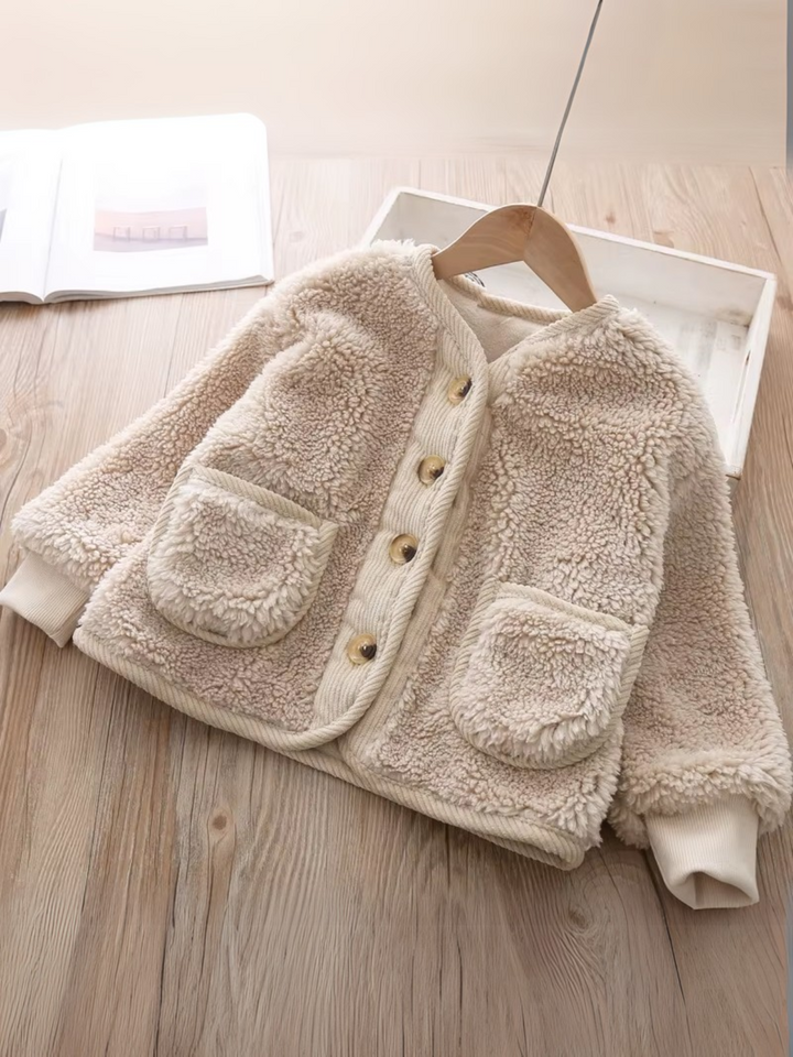 Downy Darling Fuzzy Jacket Mia Belle Girls