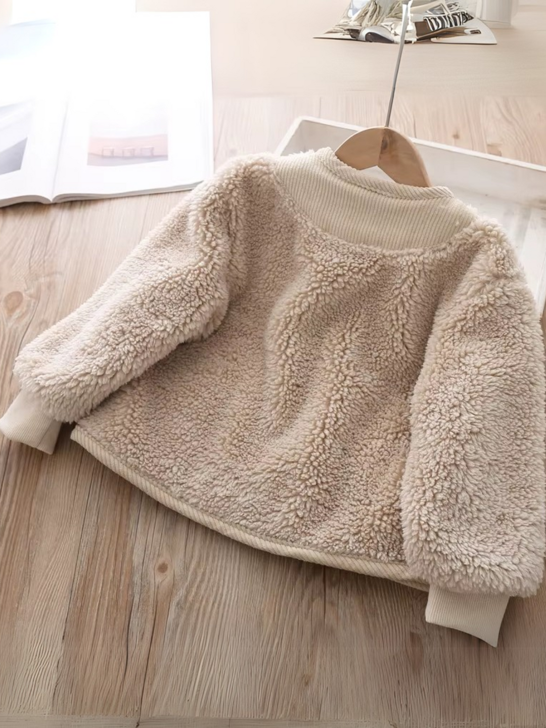 Downy Darling Fuzzy Jacket Mia Belle Girls